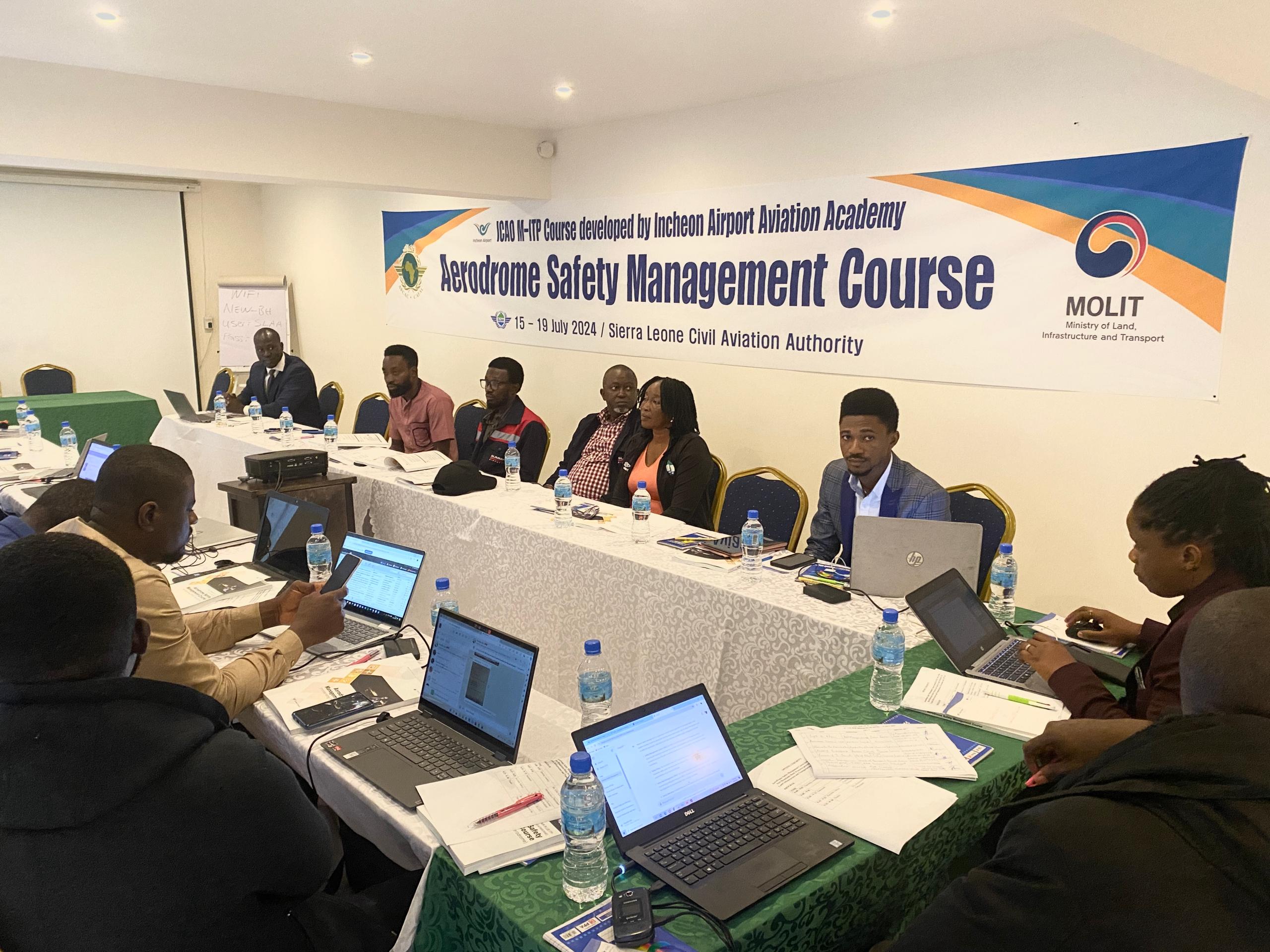 SIERRA LEONE HOSTS KEY AERODROME SAFETY COURSE IN FREETOWN