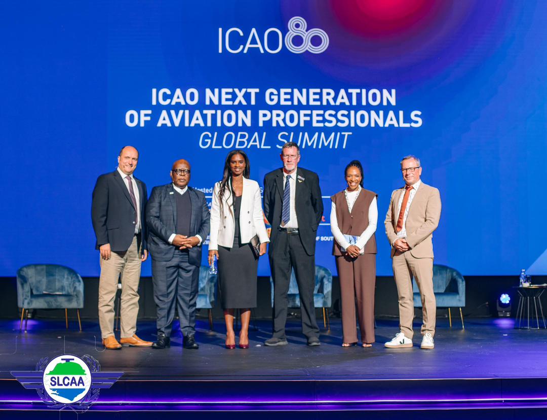 SLCAA SHOWCASES BOLD AVIATION VISION AT ICAO NGAP SUMMIT 2025 DURBAN, SOUTH AFRICA — AUGUST 2025