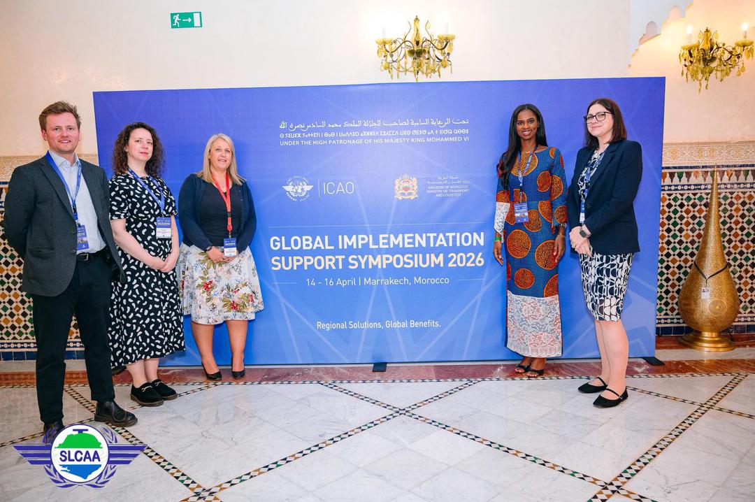 SLCAA STRENGTHENS GLOBAL AVIATION PARTNERSHIPS AT ICAO GISS 2026 IN MARRAKECH